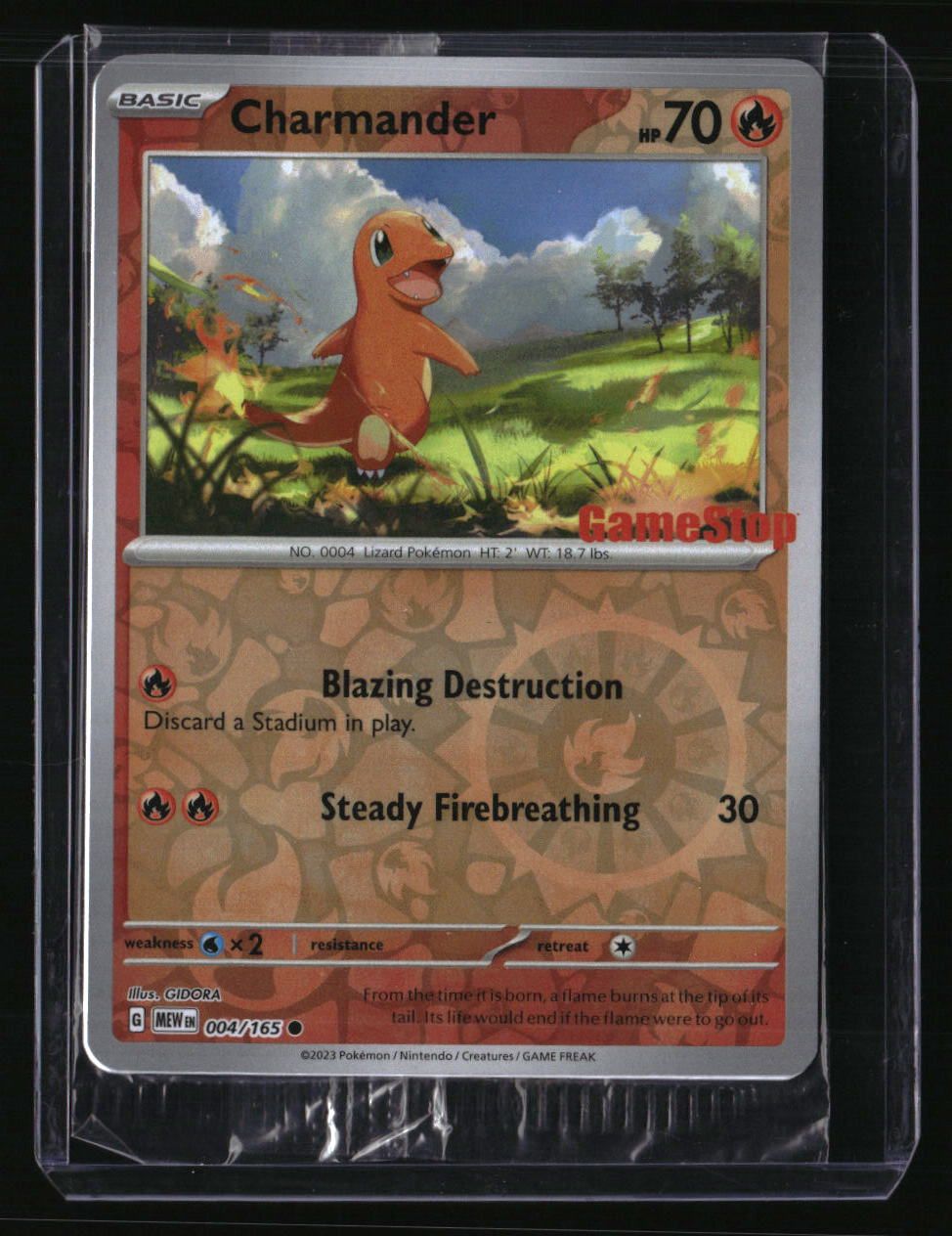 Miscellaneous Cards &amp; Products Charmander (GameStop Exclusive)