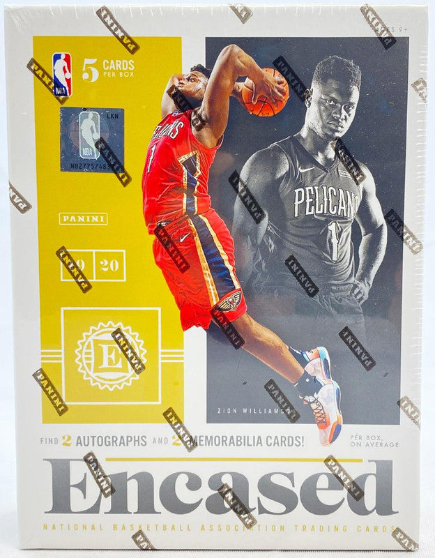 2019/20 Panini Encased Basketball Hobby Box