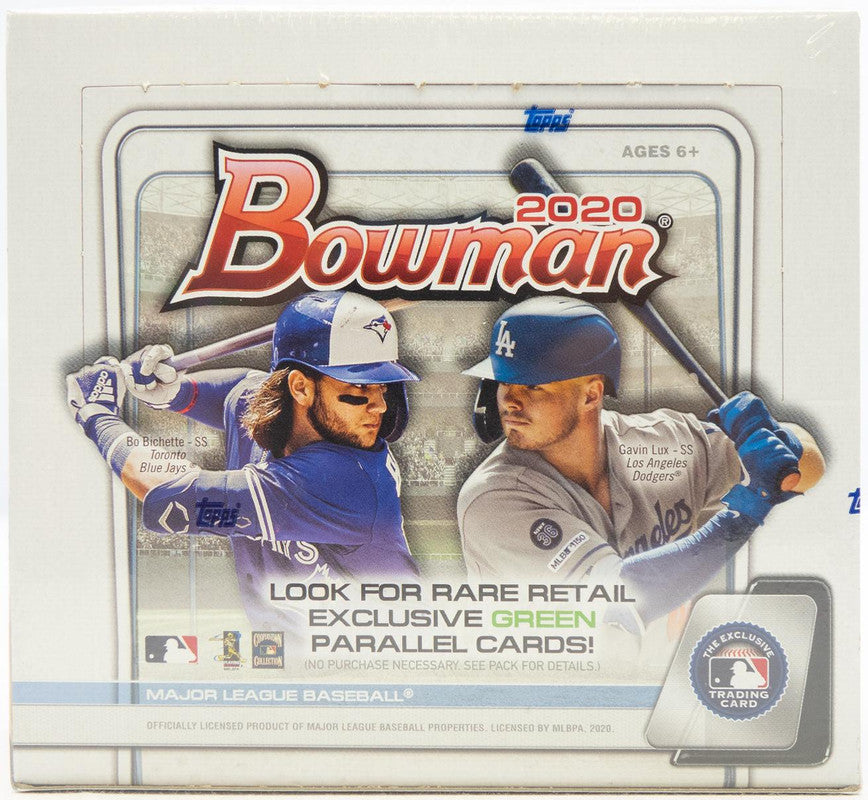 2020 Bowman Baseball Retail Box