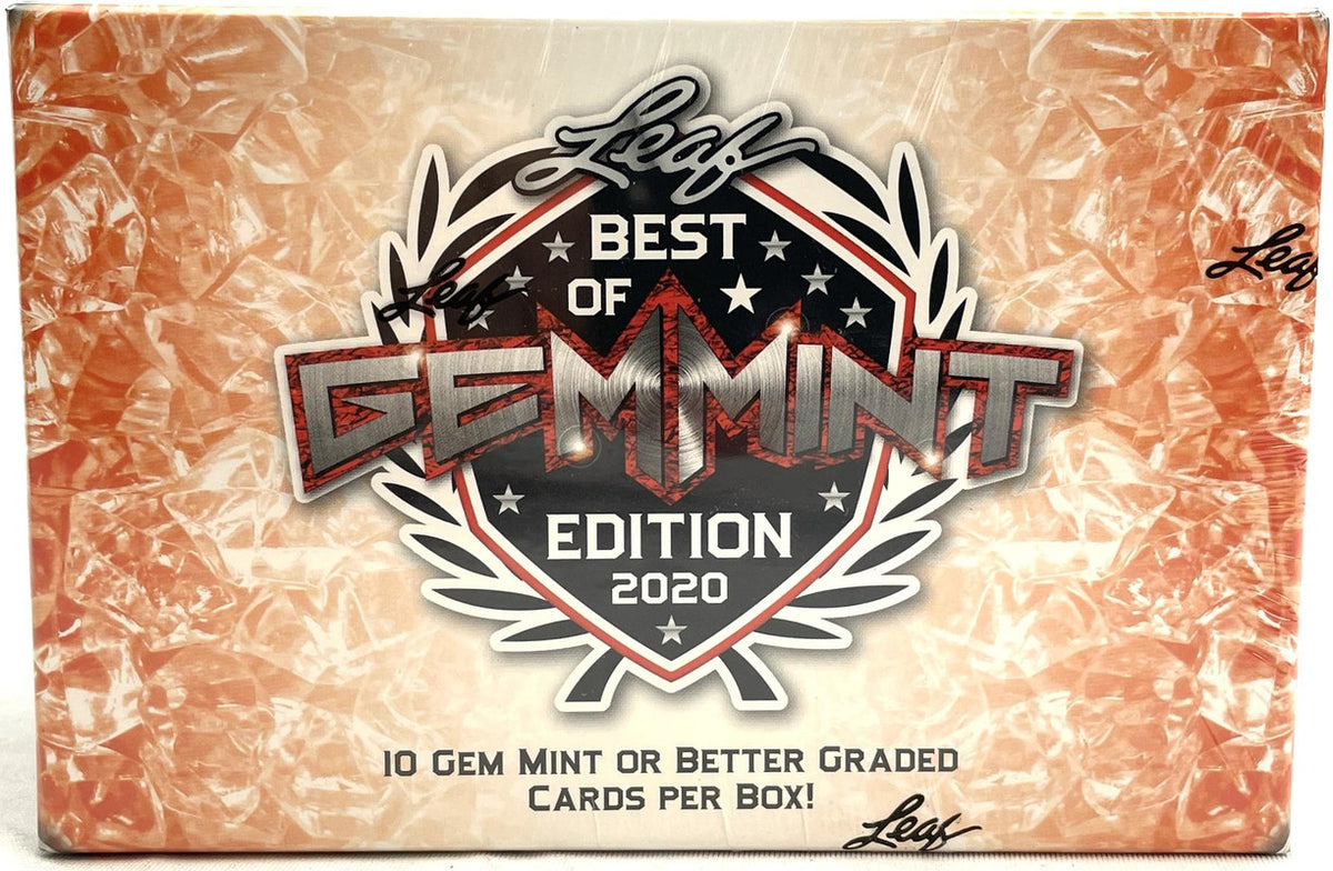 2020 Leaf Best Of Gem Mint Hobby Box