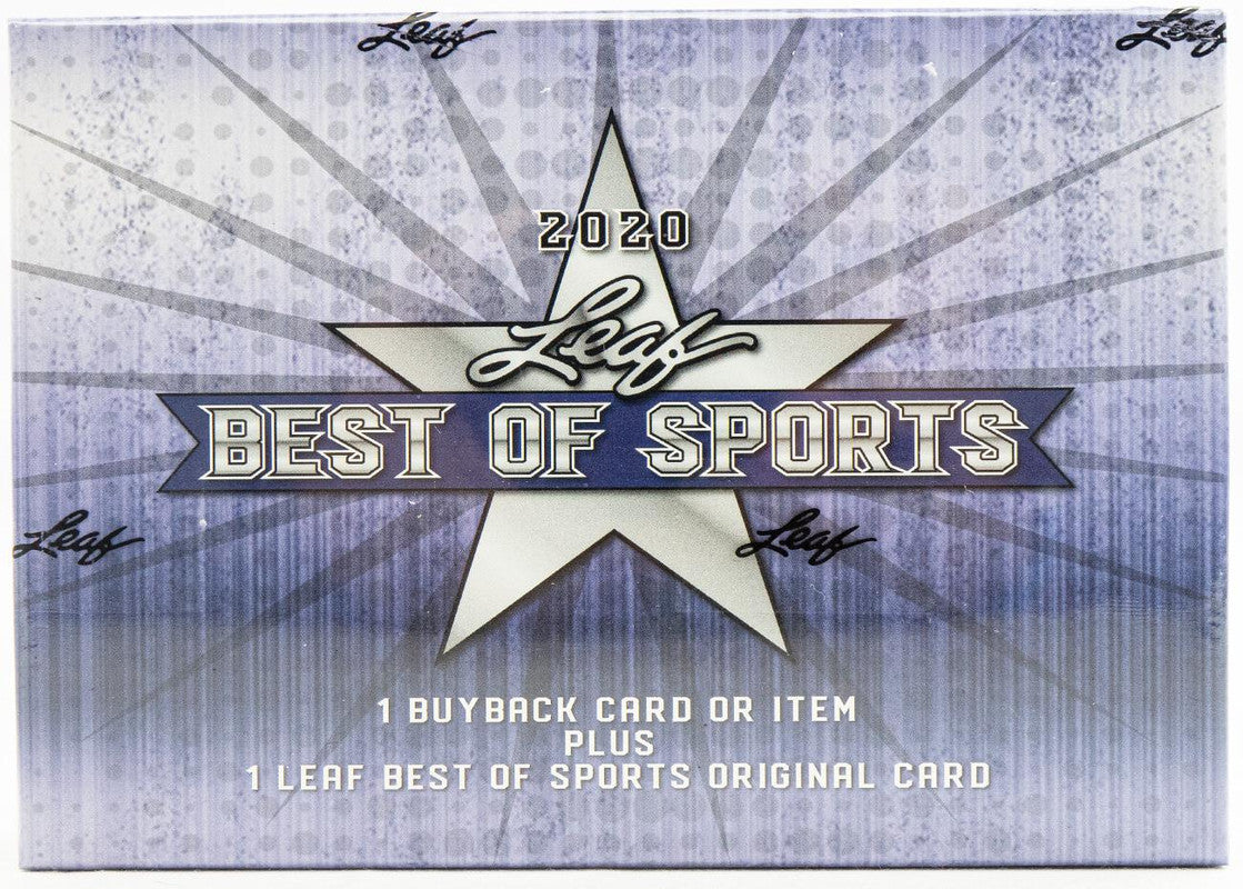 2020 Leaf Best of Sports Hobby Box