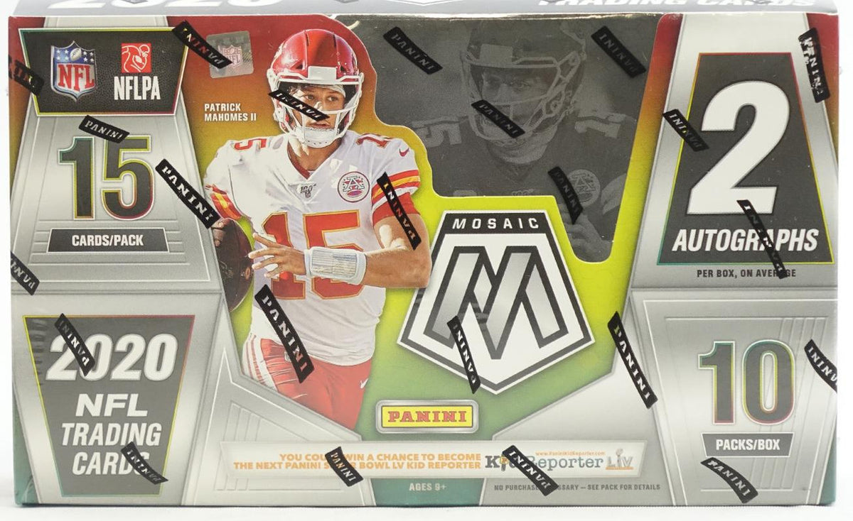 2020 Panini Mosaic Football Hobby Box