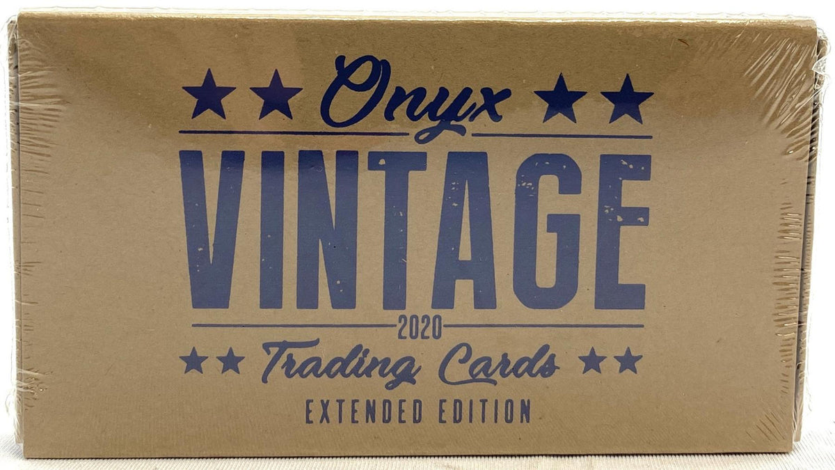 2020 Onyx Vintage Extended Series Baseball Hobby Box