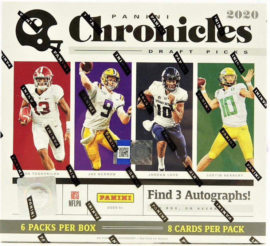 2020 Panini Chronicles Draft Picks Football Hobby Box