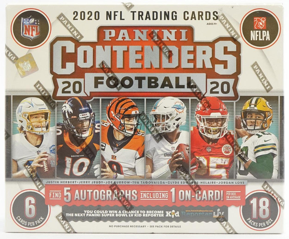 2020 Panini Contenders Football Hobby Box