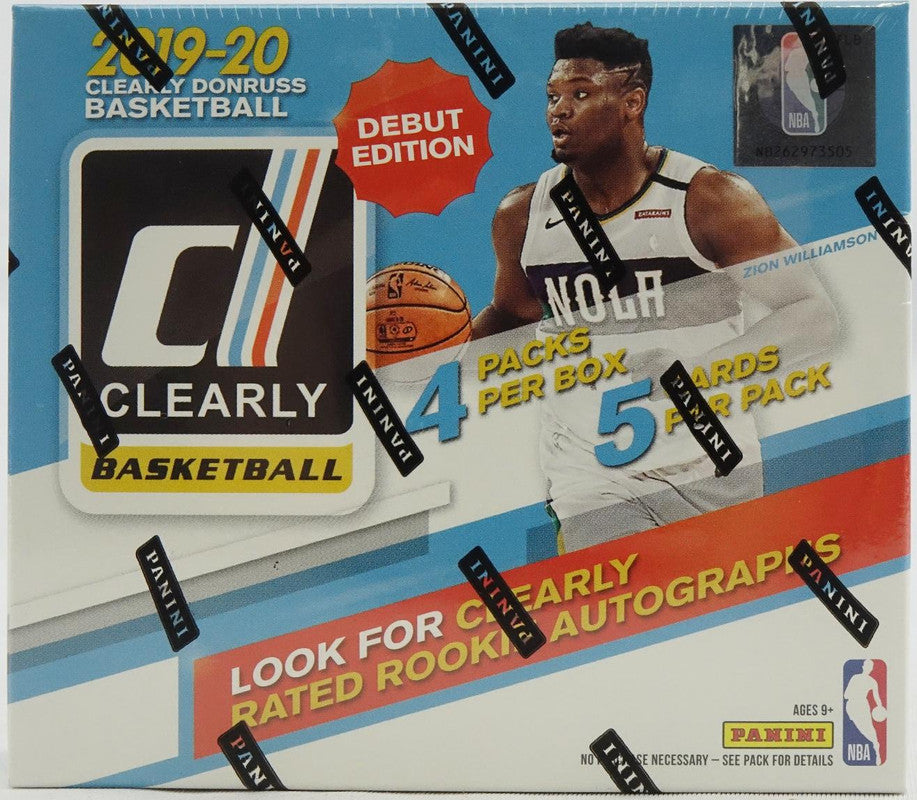 2019/20 Panini Clearly Donruss Basketball Hobby Box