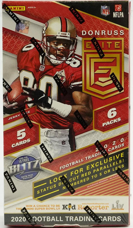 2020 Panini Donruss Elite Football Asia Tmall Edition Hobby Box