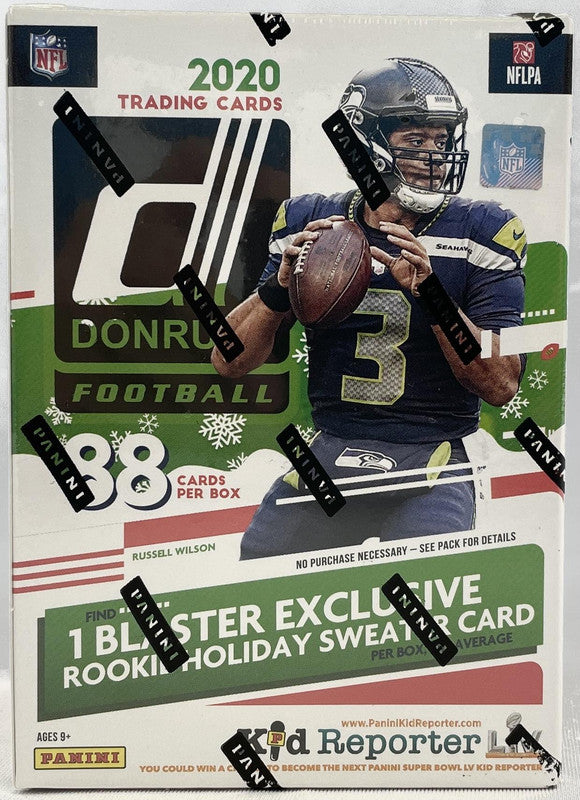 2020 Panini Donruss Holiday Football Blaster Box