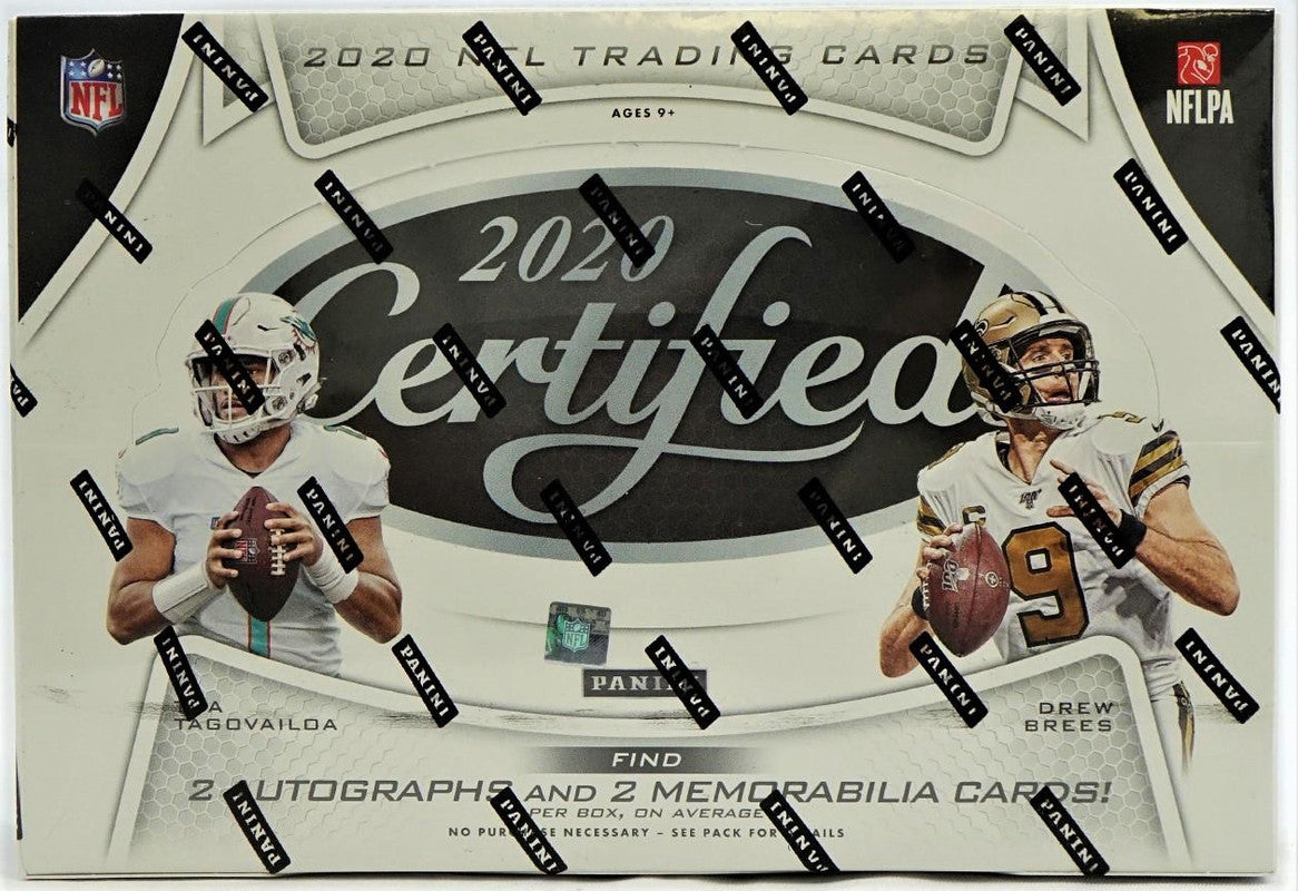 2020 Panini Certified Football Hobby Box