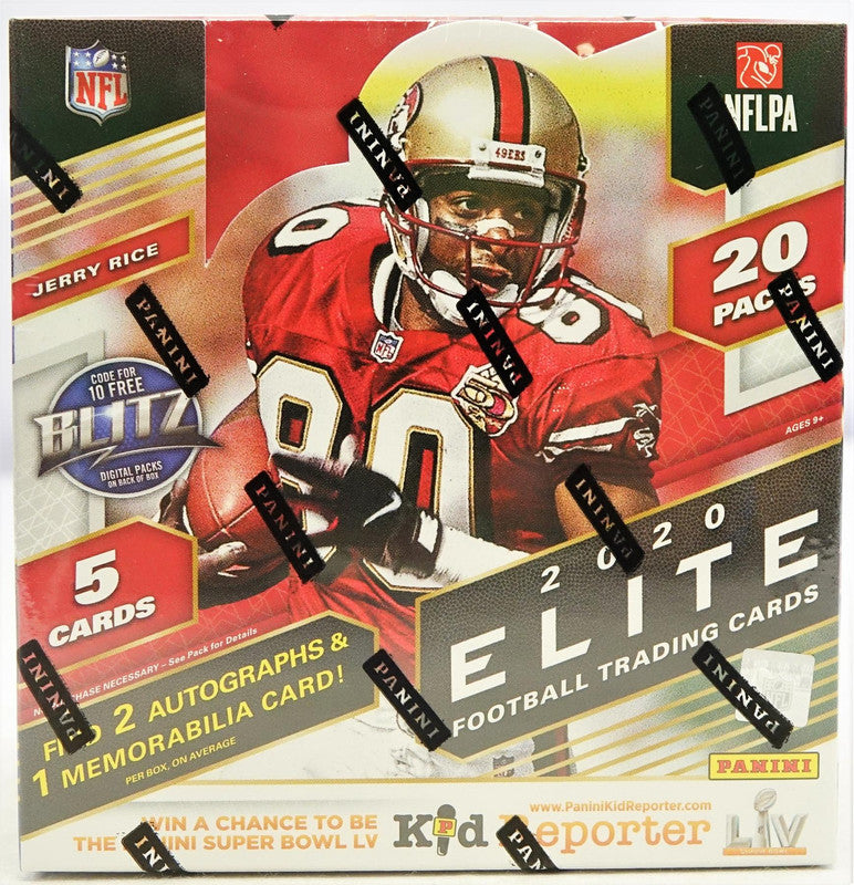 2020 Panini Donruss Elite Football Hobby Box