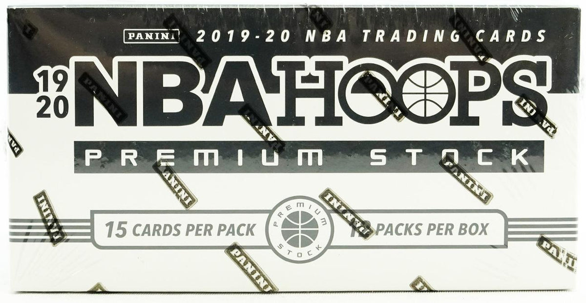 2019/20 Panini Hoops Premium Stock Basketball Cello Multi 12-Pack Box