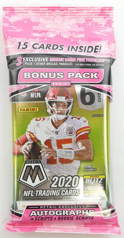 2020 Panini Mosaic Football Cello Pack