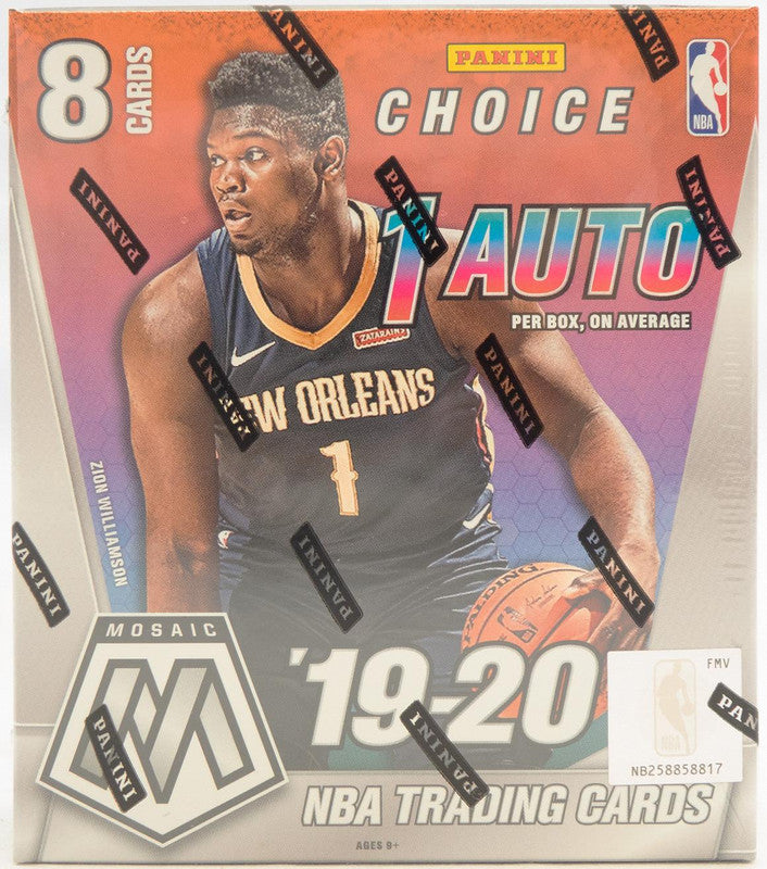 2019/20 Panini Mosaic Choice Basketball Hobby Box