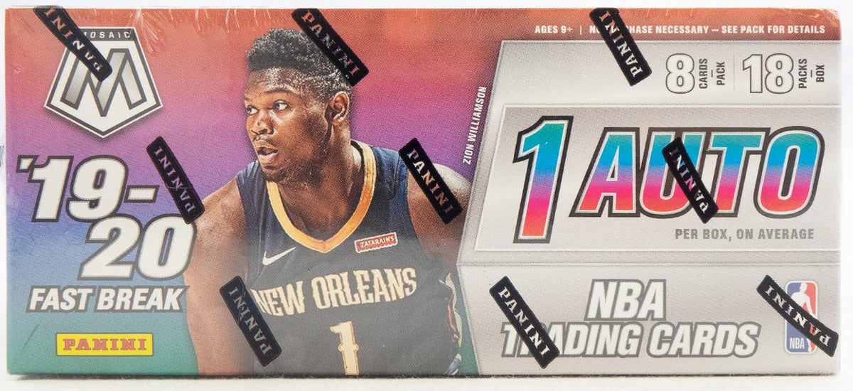 2019/20 Panini Mosaic Basketball Fast Break Box