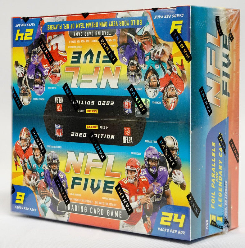 2020 Panini NFL Five Football Trading Card Game Booster Box