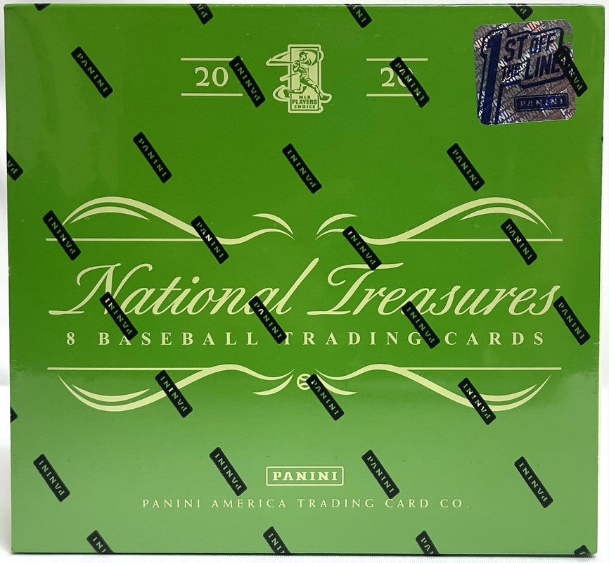 2020 Panini National Treasures Baseball 1st Off The Line FOTL Hobby Box