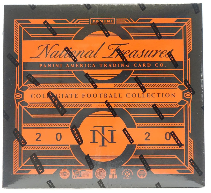 2020 Panini National Treasures Collegiate Football Hobby Box