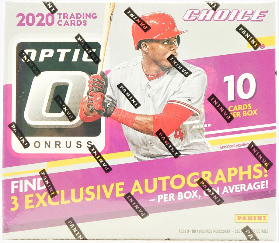 2020 Panini Donruss Optic Choice Baseball Hobby Box