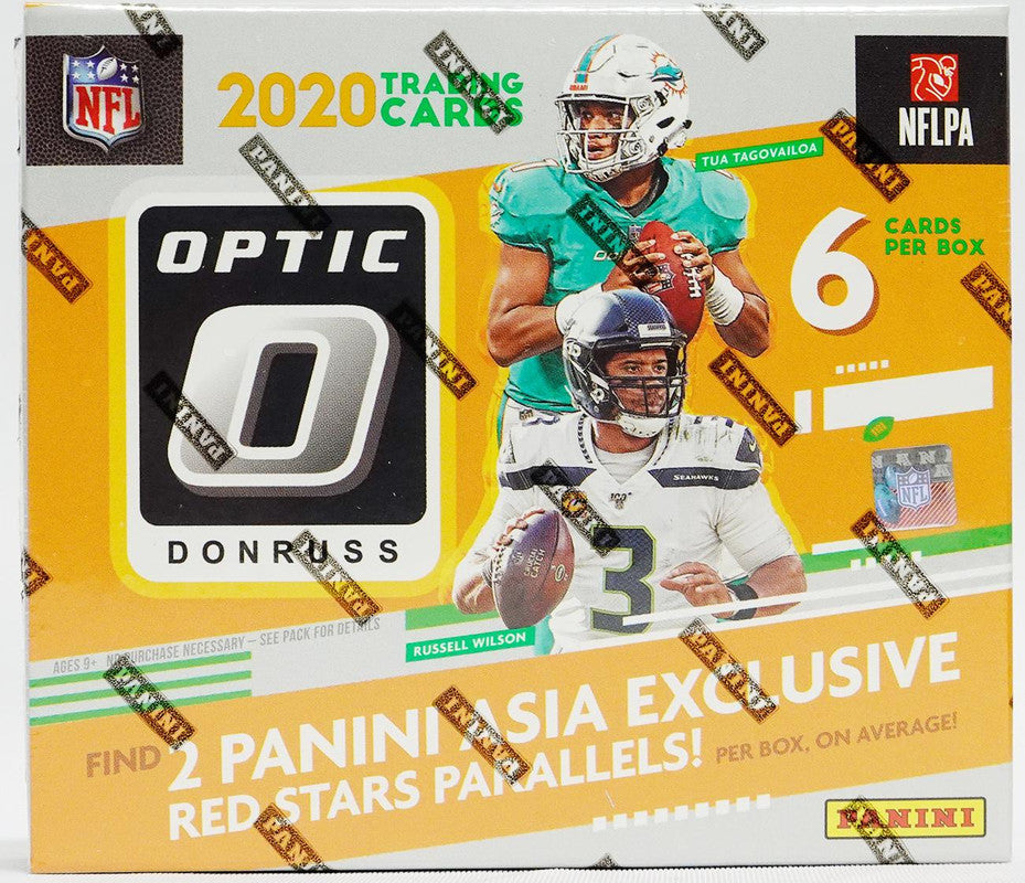 2020 Panini Donruss Optic Football Asia Tmall Hobby Box