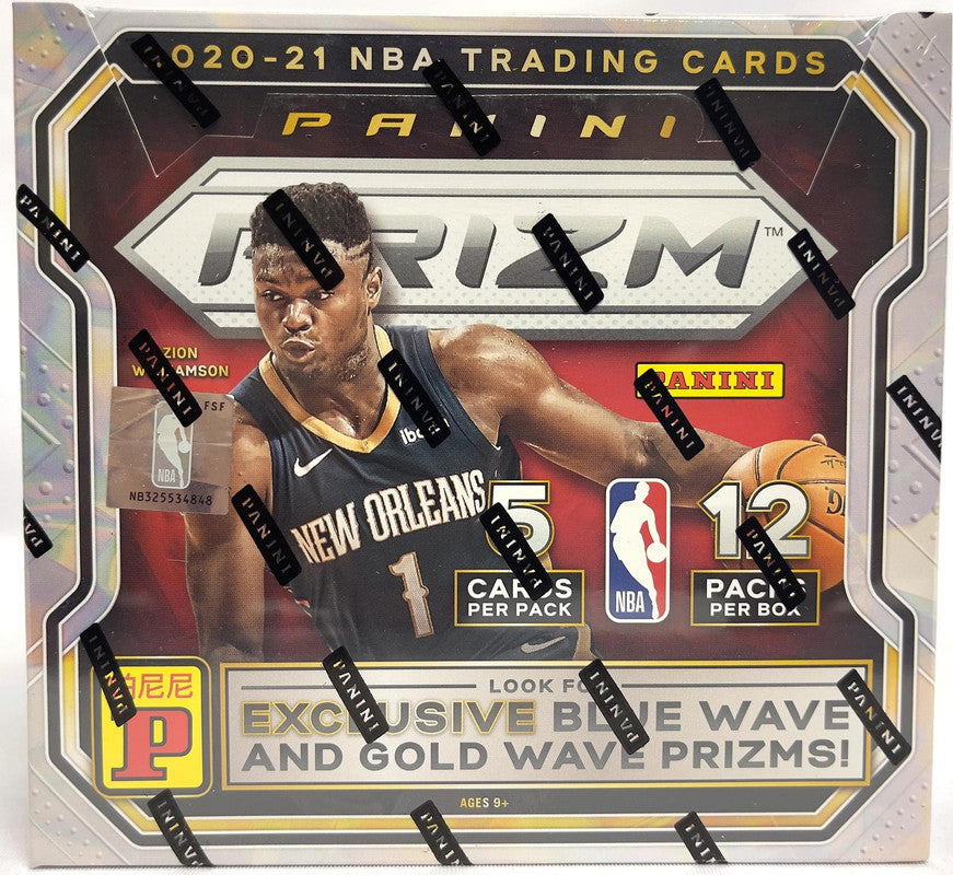 2020/21 Panini Prizm Basketball Asia Tmall Box (Blue &amp;amp; Gold Wave Prizms!)