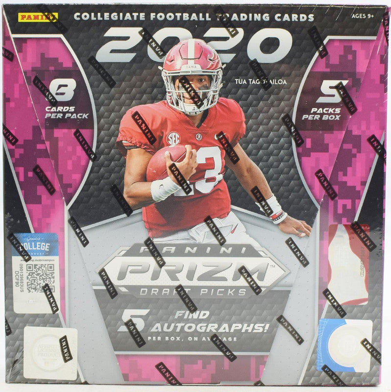 2020 Panini Prizm Draft Picks Football Hobby Box