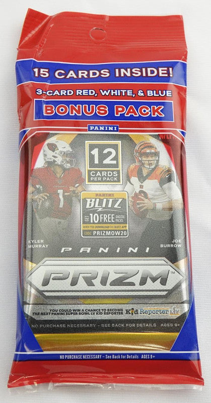 2020 Panini Prizm Football Cello Multi Pack