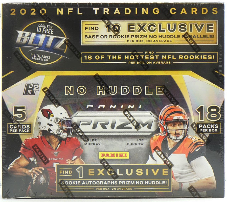 2020 Panini Prizm No Huddle Football Hobby Box