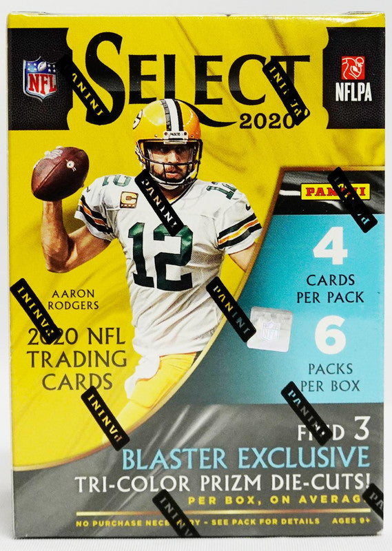 2020 Panini Select Football Blaster Box (Tri-Color Prizms)