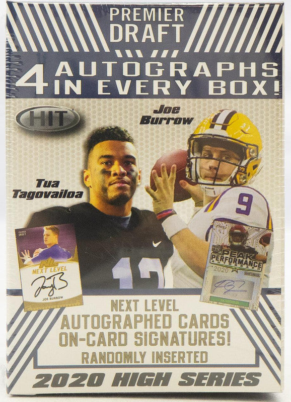 2020 Sage Hit High Series Football Blaster Box