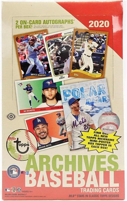 2020 Topps Archives Baseball Hobby Box