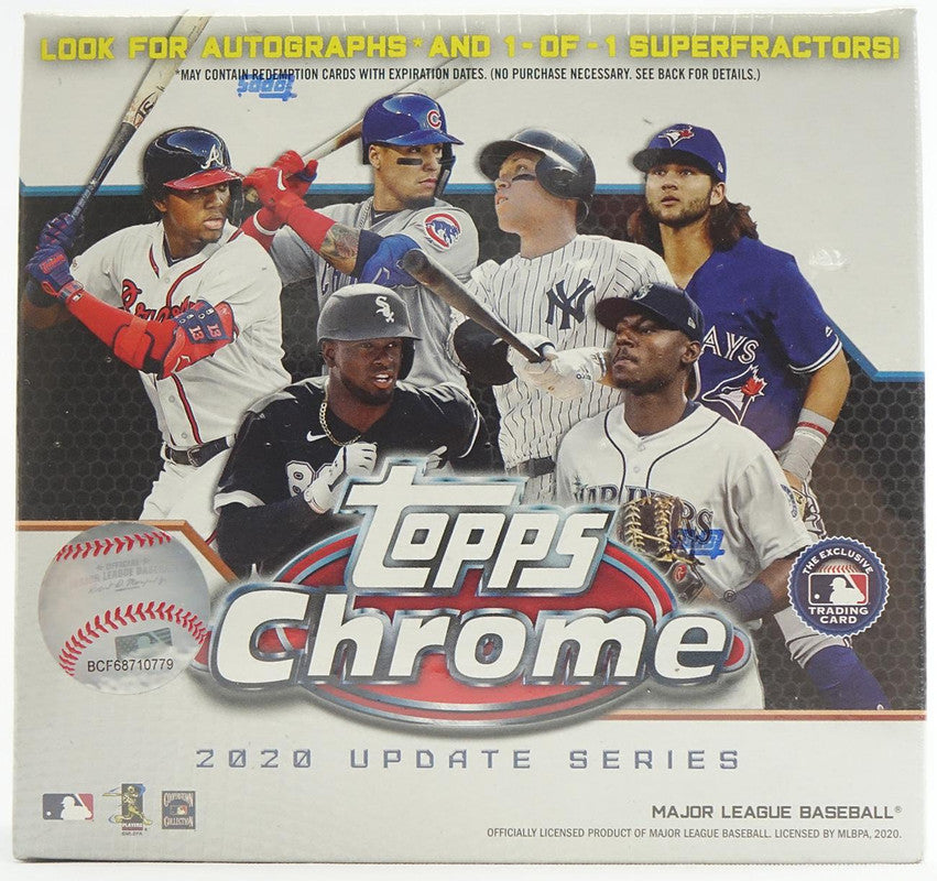 2020 Topps Chrome Update Baseball Mega Box (White)