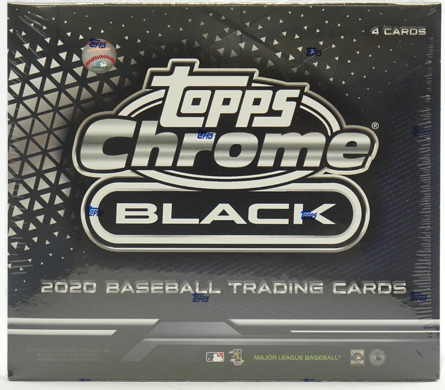 2020 Topps Chrome Black Baseball Hobby Box