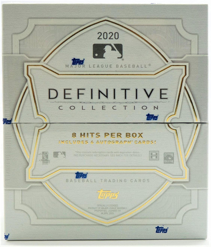 2020 Topps Definitive Collection Baseball Hobby Box