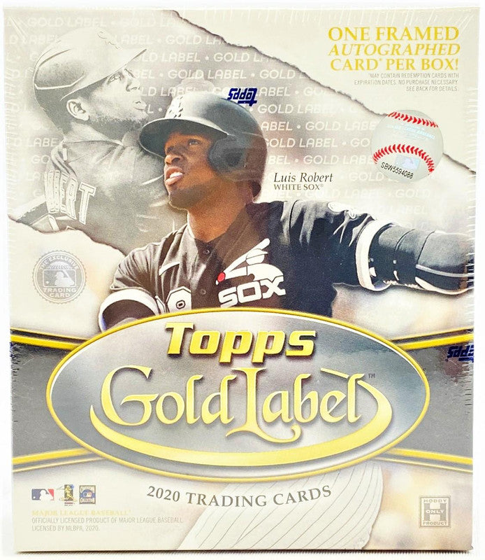 2020 Topps Gold Label Baseball Hobby Box