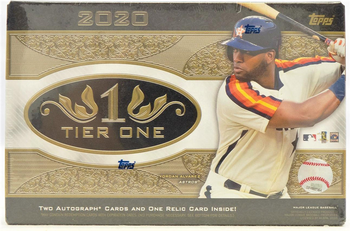 2020 Topps Tier One Baseball Hobby Box