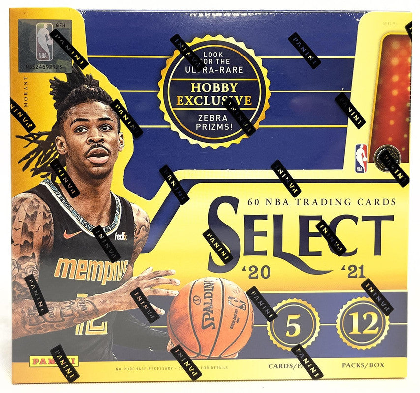 2020/21 Panini Select Basketball Hobby Box