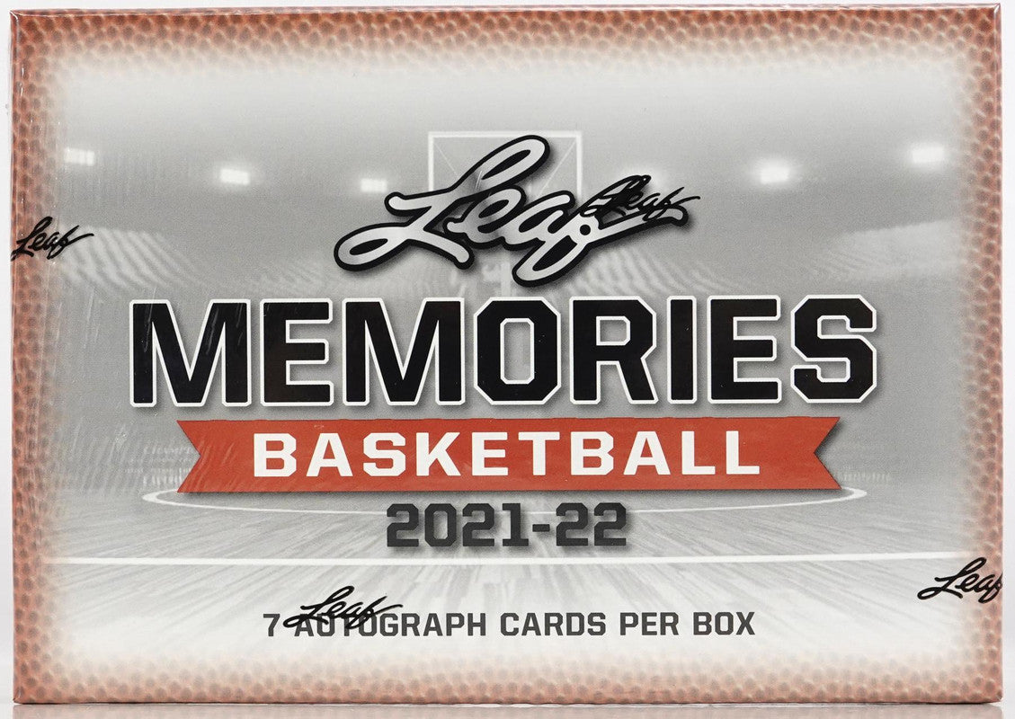 2021/22 Leaf Memories Basketball Hobby Box