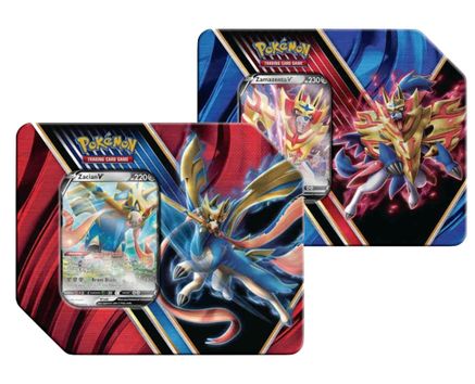 Pokemon TCG: Sword and Shield - Legends of Galar Tin Set (Zacian/Zamazenta)