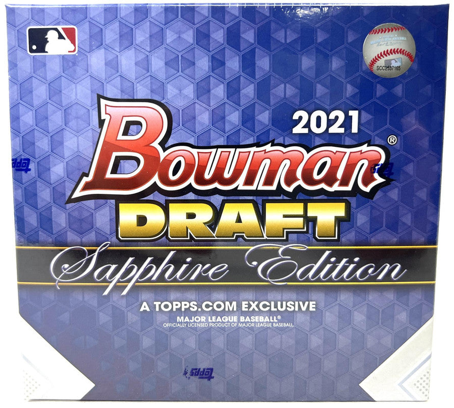 2021 Bowman Draft Sapphire Edition Baseball Hobby Box