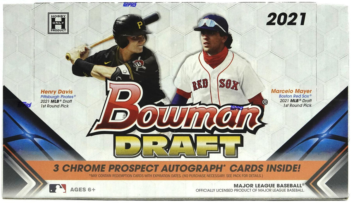 2021 Bowman Draft Baseball Hobby Jumbo Box