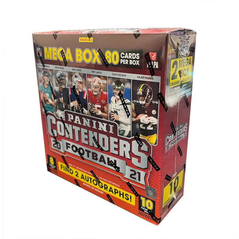 2021 Panini Contenders Football Mega Box (Orange Parallels!) (Fanatics)