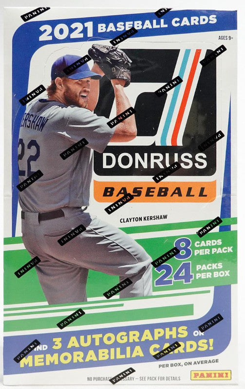 2021 Panini Donruss Baseball Hobby Box