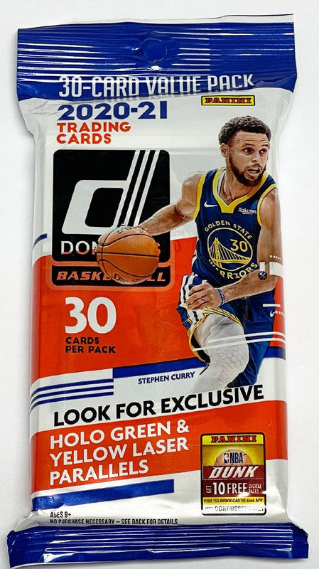 2020/21 Panini Donruss Basketball Jumbo Value Pack