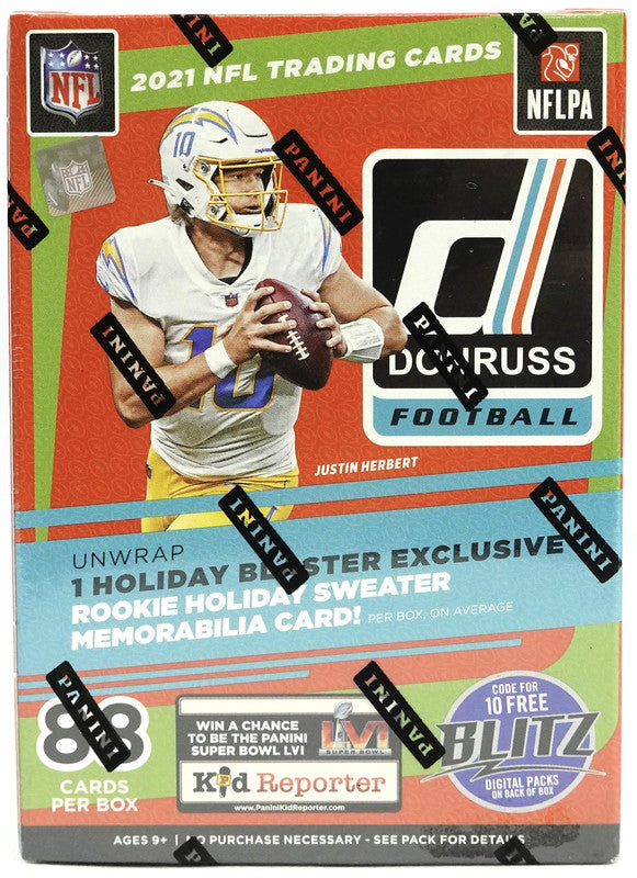 2021 Panini Donruss Football Holiday Blaster Box