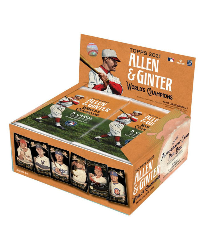 2021 Topps Allen &amp;amp; Ginter X Baseball Hobby Box