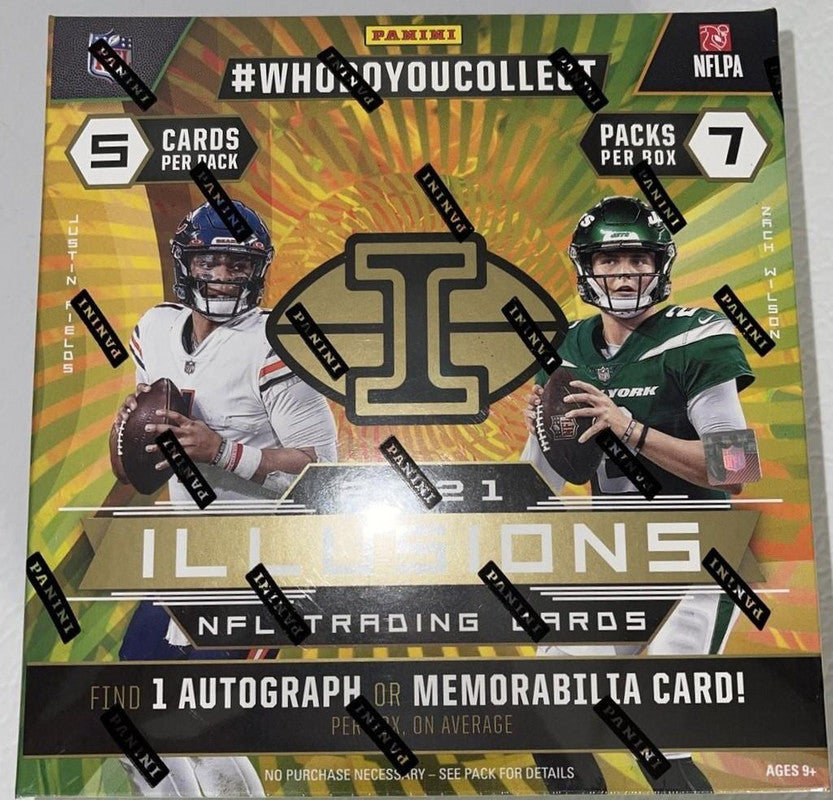 2021 Panini Illusions Football Mega Box (Exclusive Parallels!)