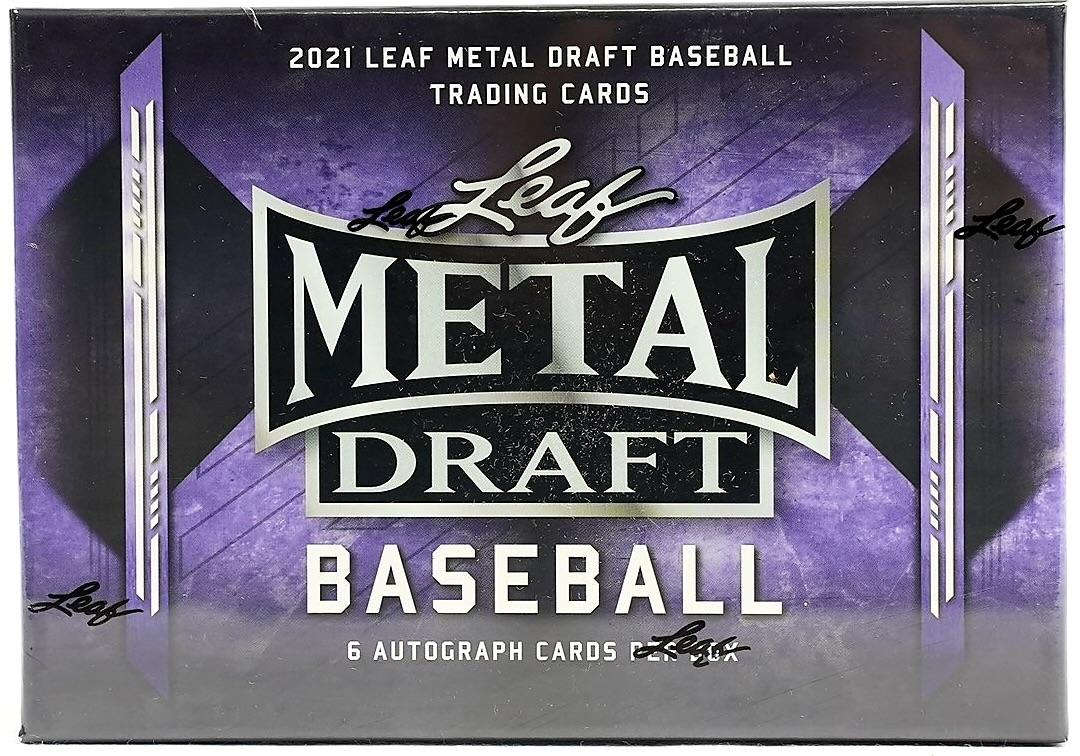 2021 Leaf Metal Draft Baseball Hobby Box