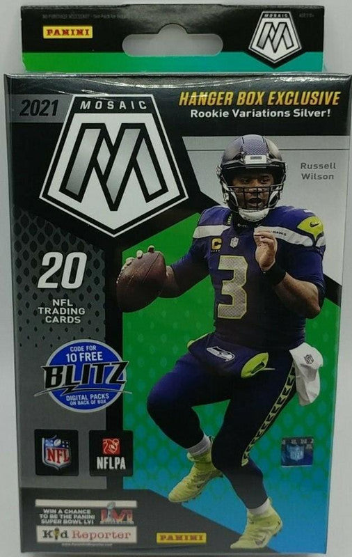 2021 Panini Mosaic Football Hanger Box (Rookie Variation Silver!)