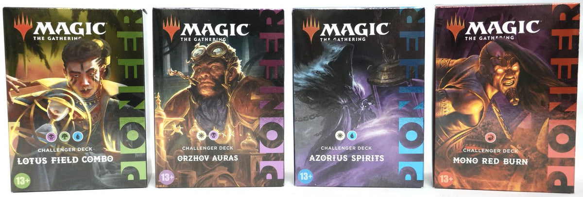 Magic the Gathering: Pioneer Challenger 2021 Set (Set of 4)