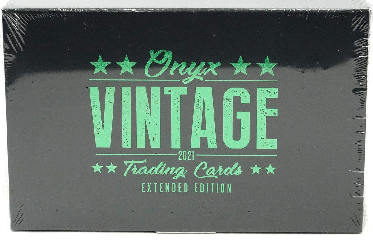 2021 Onyx Vintage Extended Series Baseball Hobby Box